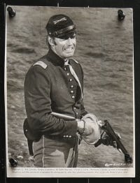 6d213 MAJOR DUNDEE 24 from 7.5x10 to 8x10 stills 1965 Sam Peckinpah, images of Charlton Heston, Berger!