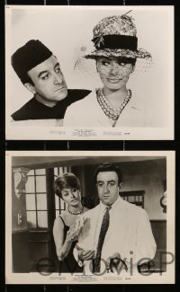 6d383 MILLIONAIRESS 11 from 7.5x9.5 to 8x10 stills 1960 beautiful Sophia Loren, Peter Sellers!