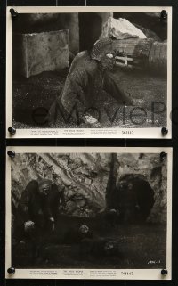 6d660 MOLE PEOPLE 5 8x10 stills 1956 three with monsters emerging from ground + portrait of Agar!