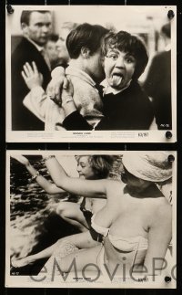 6d283 MONDO CANE 15 8x10 stills 1963 classic early Italian documentary of human oddities!