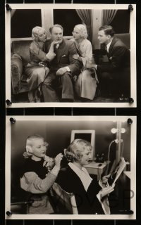 6d351 MURDER IN THE PRIVATE CAR 12 8x10 stills 1934 gorgeous Una Merkel with wacky Charlie Ruggles!