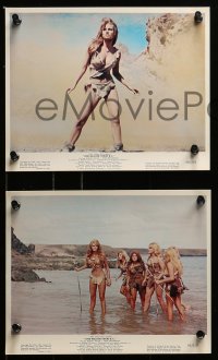 6d153 ONE MILLION YEARS B.C. 4 color 8x10 stills 1967 sexiest prehistoric cave woman Raquel Welch!