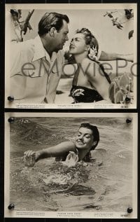 6d820 PAGAN LOVE SONG 3 8x10 stills 1950 great images of Howard Keel, sexy Esther Williams!
