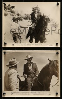 6d677 SPRINGFIELD RIFLE 5 from 8x10 to 8.5x10 stills 1952 portraits of cowboy Gary Cooper & Phyllis Thaxter!