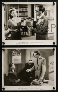 6d616 YOU NEVER CAN TELL 6 8x10 stills 1951 Dick Powell, Peggy Dow, Joyce Holden, Charles Drake!