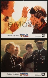 6d091 TOYS 8 color English FOH LCs 1993 Robin Williams, Joan Cusack, directed by Barry Levinson!