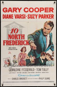 6f008 10 NORTH FREDERICK 1sh 1958 Gary Cooper, Diane Varsi, from John O'Hara's best-seller!