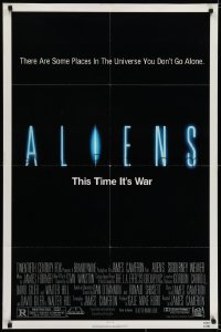 6f036 ALIENS 1sh 1986 there are some places in the universe you don't go alone, this time it's war!