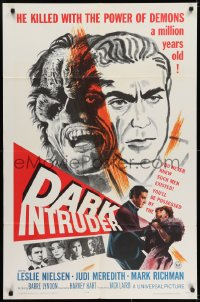6f211 DARK INTRUDER 1sh 1965 he kills with the power of demons a million years old!