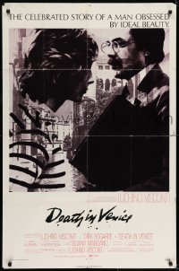 6f223 DEATH IN VENICE 1sh 1971 Luchino Visconti's Morte a Venezia, Bogarde, Silvana Mangano