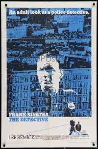 6f233 DETECTIVE 1sh 1968 Frank Sinatra as gritty New York City cop, an adult look at police!