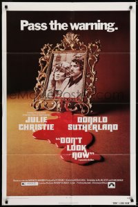 6f241 DON'T LOOK NOW 1sh 1974 Julie Christie, Donald Sutherland, directed by Nicolas Roeg!