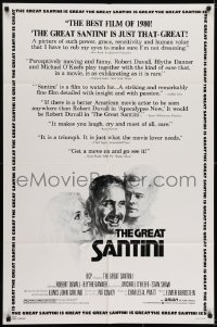 6f345 GREAT SANTINI 1sh 1979 bravest thing Robert Duvall would do was let his family love him!