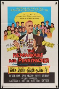 6f711 REMARKABLE MR. PENNYPACKER 1sh 1959 Clifton Webb, he can do it better than anyone!