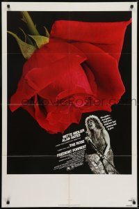 6f727 ROSE 1sh 1979 different portrait of Bette Midler in unofficial Janis Joplin biography!