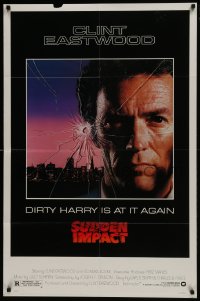 6f841 SUDDEN IMPACT 1sh 1983 Clint Eastwood is at it again as Dirty Harry, great image!