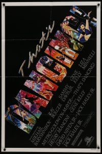 6f880 THAT'S DANCING 1sh 1985 Sammy Davis Jr., Gene Kelly, Alvin art, all-time best musicals!