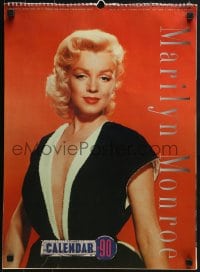 6g112 MARILYN MONROE calendar 1990 all wonderful images of the sexiest legend!