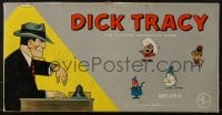 6g171 DICK TRACY board game 1961 Chester Gould's detective & his politically incorrect assistants!