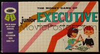 6g195 JUNIOR EXECUTIVE board game 1963 the money game, buy & sell stocks, run big business!