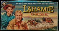 6g199 LARAMIE board game 1960 Robert Crawford Jr. & John Smith pictured!