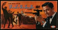 6g205 MAN FROM U.N.C.L.E. board game 1965 Robert Vaughn as Napoleon Solo, David McCallum as Illya!