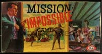6g209 MISSION IMPOSSIBLE board game 1966 Steven Hill, Greg Morris, Peter Lupus, Martin Landau, Bain