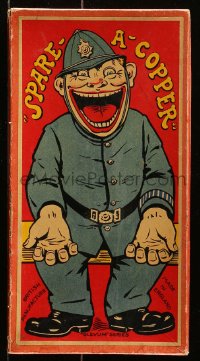 6g237 SPARE-A-COPPER English board game 1940s throw copper discs through his mouth & hands!