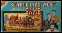 6g239 STAGECOACH WEST board game 1961 Richard Eyer, Robert Bray, Wayne Rogers of MASH!