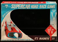 6g242 SUPERCAR board game 1963 use your magnetic wand to see who will win the race!