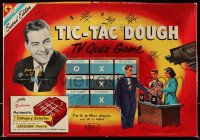 6g247 TIC TAC DOUGH 2nd edition board game 1960 hosted by Jack Barry, automatic category selector!