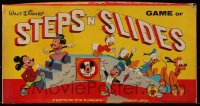 6g255 WALT DISNEY board game 1960 Steps 'n' Slides, Mickey Mouse, Donald Duck, Pluto!