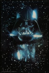 6g097 EMPIRE STRIKES BACK 3 color 20x30 stills 1980 cool images of Darth Vader, Luke & Imperial ship