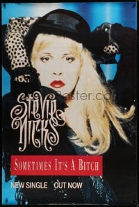 6g288 STEVIE NICKS 40x60 music poster 1991 Sometimes It's a Bitch, The Best of Stevie Nicks!