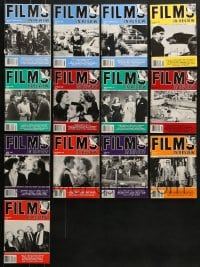 6h053 LOT OF 13 FILMS IN REVIEW 1990-91 MOVIE MAGAZINES 1990-1991 great images & information!