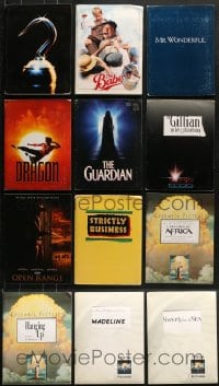 6h286 LOT OF 12 PRESSKITS WITH 8 STILLS EACH 1990s-2000s containing a total of 96 stills!