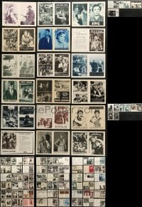 6h012 LOT OF 40 YUGOSLAVIAN PROGRAMS 1970s different images from a variety of movies!