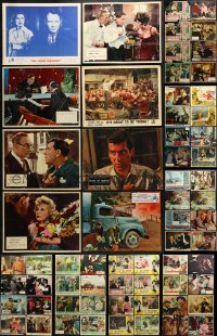 6h375 LOT OF 88 ENGLISH LOBBY CARDS 1960s-1970s incomplete sets from a variety of movies!