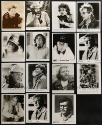 6h085 LOT OF 15 8X10 STILLS OF DIRECTORS 1960s-1990s great candid portraits!