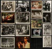 6h081 LOT OF 16 MUSICIAN AND MUSICAL 8X10 STILLS 1950s-1970s great scenes from several different movies!