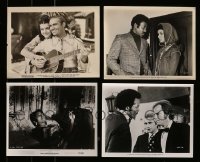 6h097 LOT OF 4 8X10 STILLS 1940s-1970s great images from a variety of different movies!