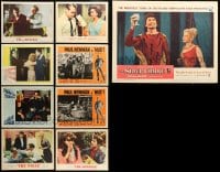 6h240 LOT OF 9 LOBBY CARDS FROM PAUL NEWMAN MOVIES 1950s-1960s from eight different movies!