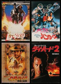 6h367 LOT OF 4 ACTION JAPANESE PROGRAMS 1980s-1990s great images from a variety of movies!