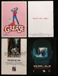 6h363 LOT OF 4 JAPANESE PROGRAMS 1970s-1990s great images from a variety of different movies!