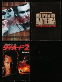 6h370 LOT OF 3 ACTION JAPANESE PROGRAMS 1980s-1990s great images from a variety of movies!