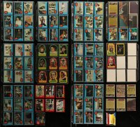6h344 LOT OF 92 STAR WARS TRADING CARDS AND STICKERS 1977 great cast portraits & movie scenes!