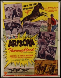 6j013 GENTLEMAN FROM ARIZONA 2sh R1946 King, Barclay, horse racing action, Arizona Thoroughbred!