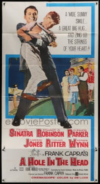 6j702 HOLE IN THE HEAD 3sh 1959 Frank Sinatra, Edward G. Robinson, Frank Capra, Crockwell art!