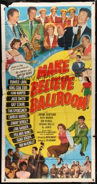 6j767 MAKE BELIEVE BALLROOM 3sh 1949 Frankie Lane, Nat King Cole, Jimmy Dorsey & many more!