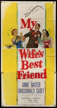 6j801 MY WIFE'S BEST FRIEND 3sh 1952 Macdonald Carey, Catherine McLeod & sexy Anne Baxter!